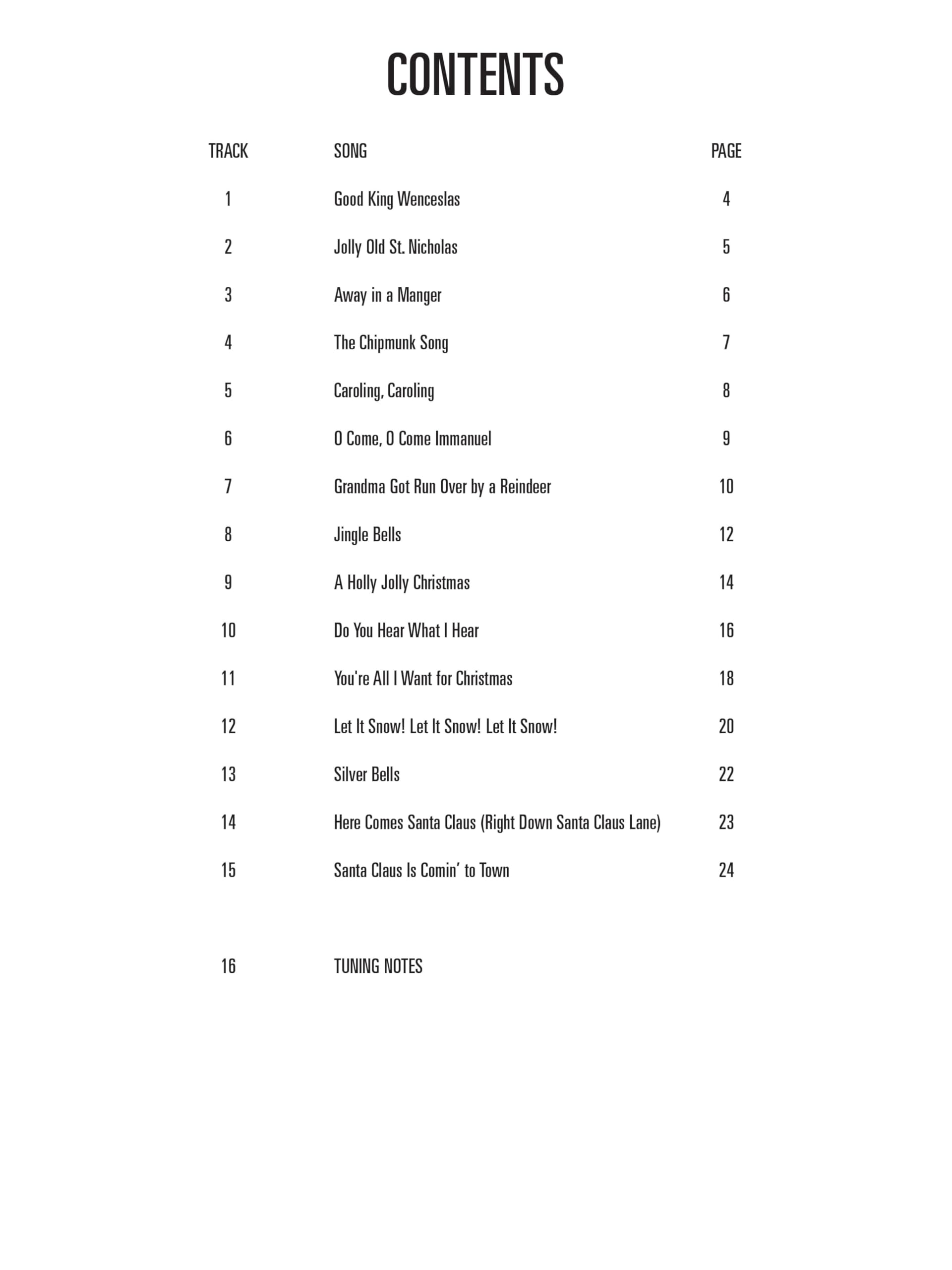 Easy Pop Christmas Melodies