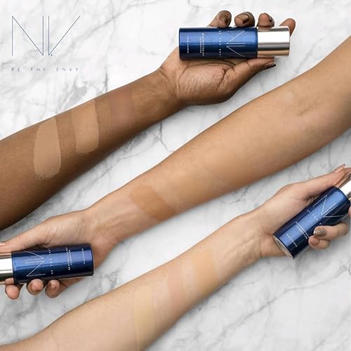 Miniatura 10 de NV Perfecting Fine Mist Primer Cobertura Construible Maquillaje Profesional Aerógrafo con Polipéptidos de Células Madre a Base de Plantas, Vitaminas