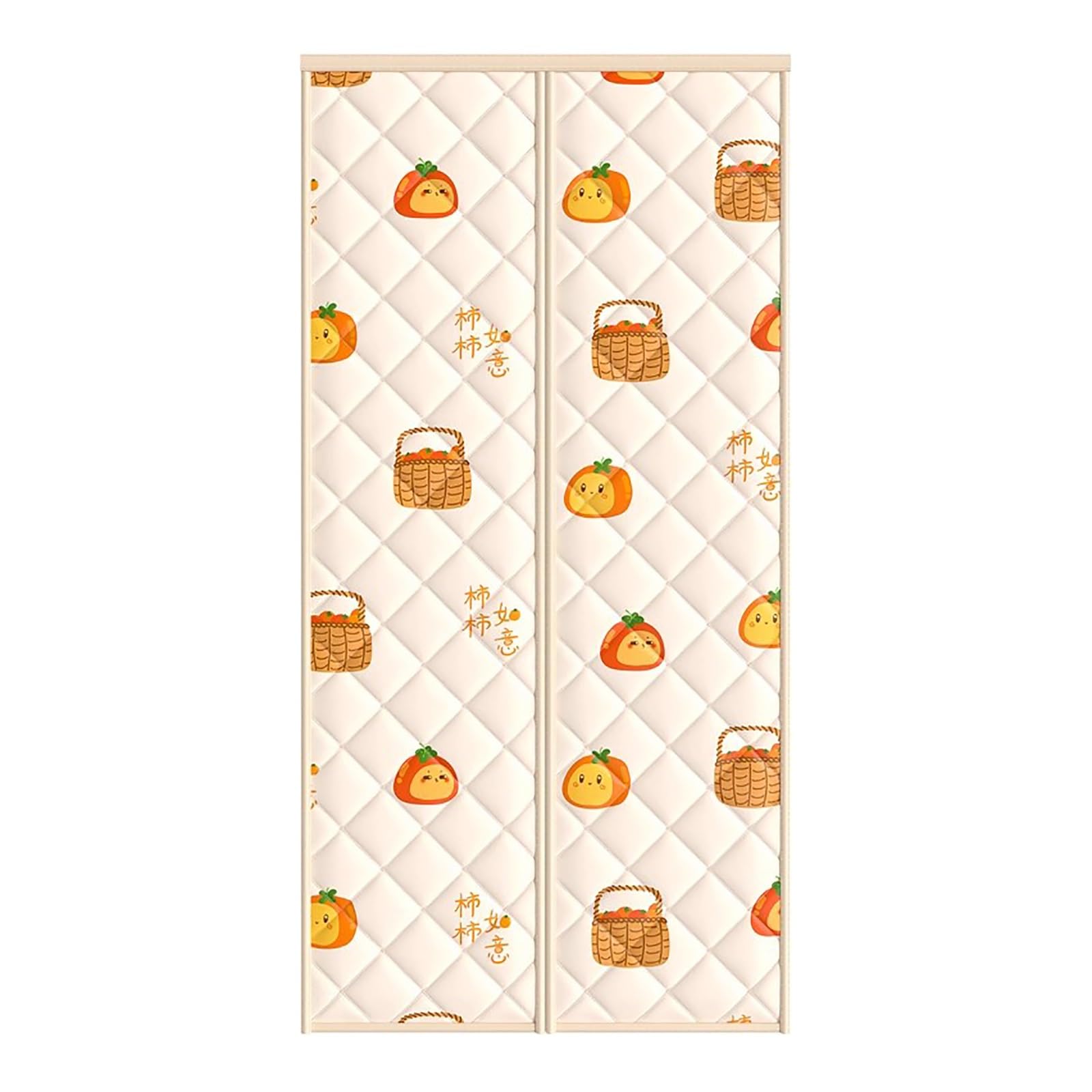 VFDVSWZSA door curtain, Warm Windproof Door Curtain, Good Sound Insulation, Oxford Cloth Wear-resistant, Suitable for Multiple Scenes(Beige,85 * 210cm/33.4 * 82.6in)