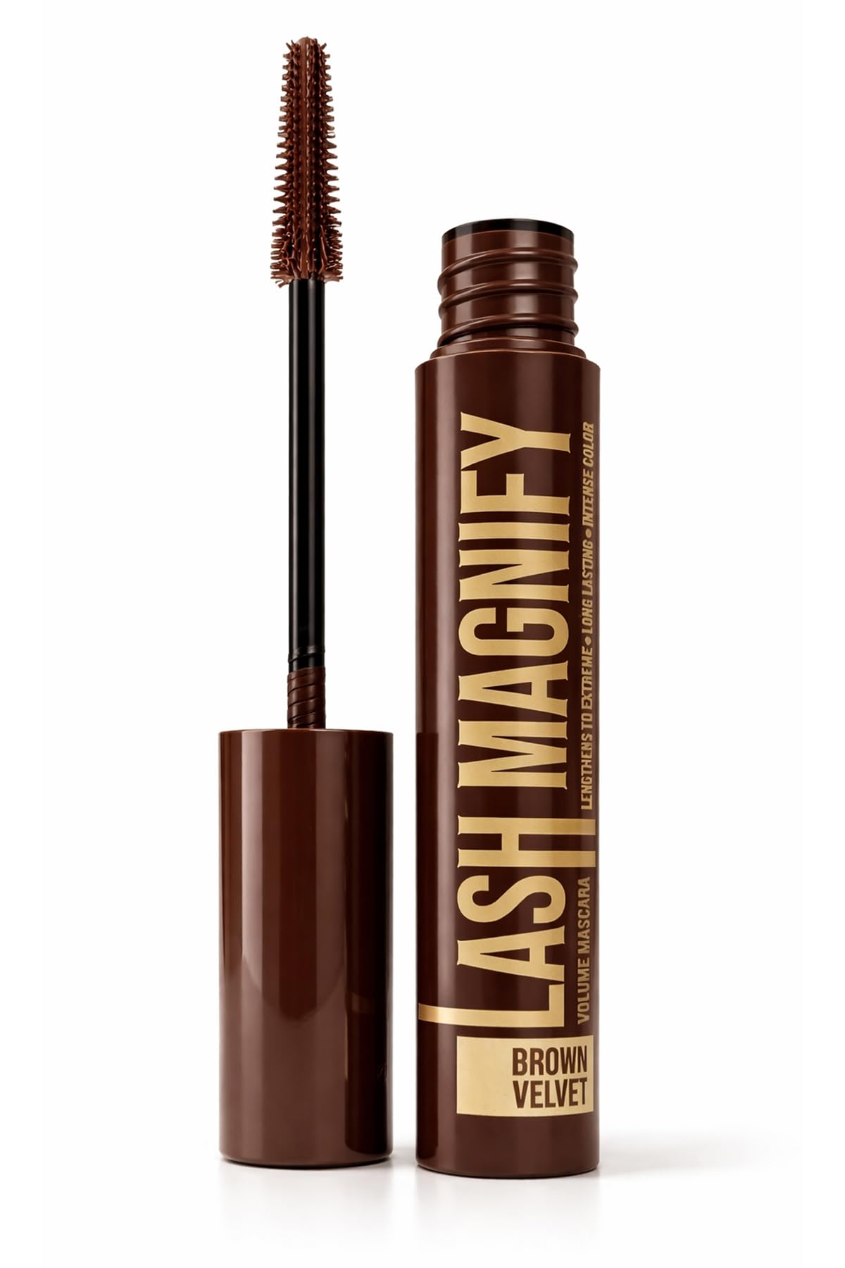 Pierre Cardin Lash Magnify - Brown Velvet - Lifting Etkili, Dolgunlaştıran ve Doğal Hacim Veren Maskara – Kadife Kahve