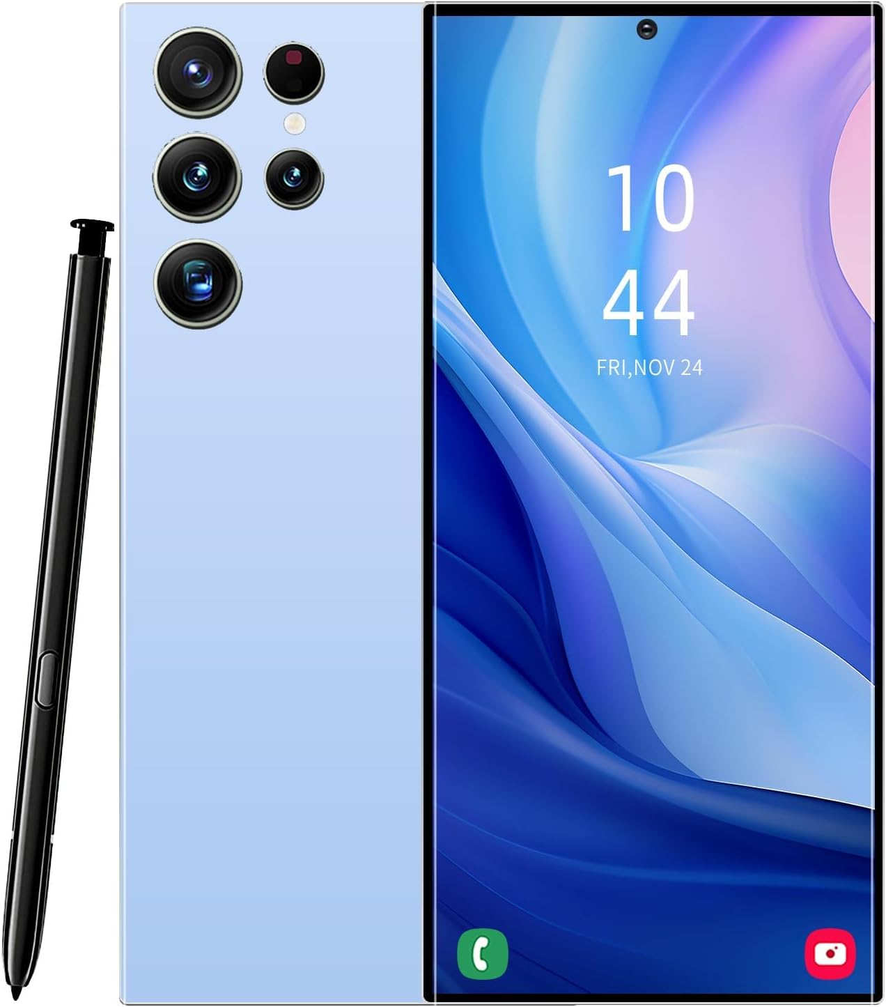 S24U Unlocked Cell Phones,Built in Pen,6.82 HD Screen 8+256GB Smartphone,Android 14 6800mAh Long Battery Life 5G Phone,Dual SIM/Fingerprint Unlock/Face ID.(Blue) S24U Unlocked Cell Phones,Built in Pen,6.82 HD Screen 8+256GB Smartphone,Android 14 6800mAh Long Battery Life 5G Phone,Dual SIM/Fingerprint Unlock/Face ID.(Blue)