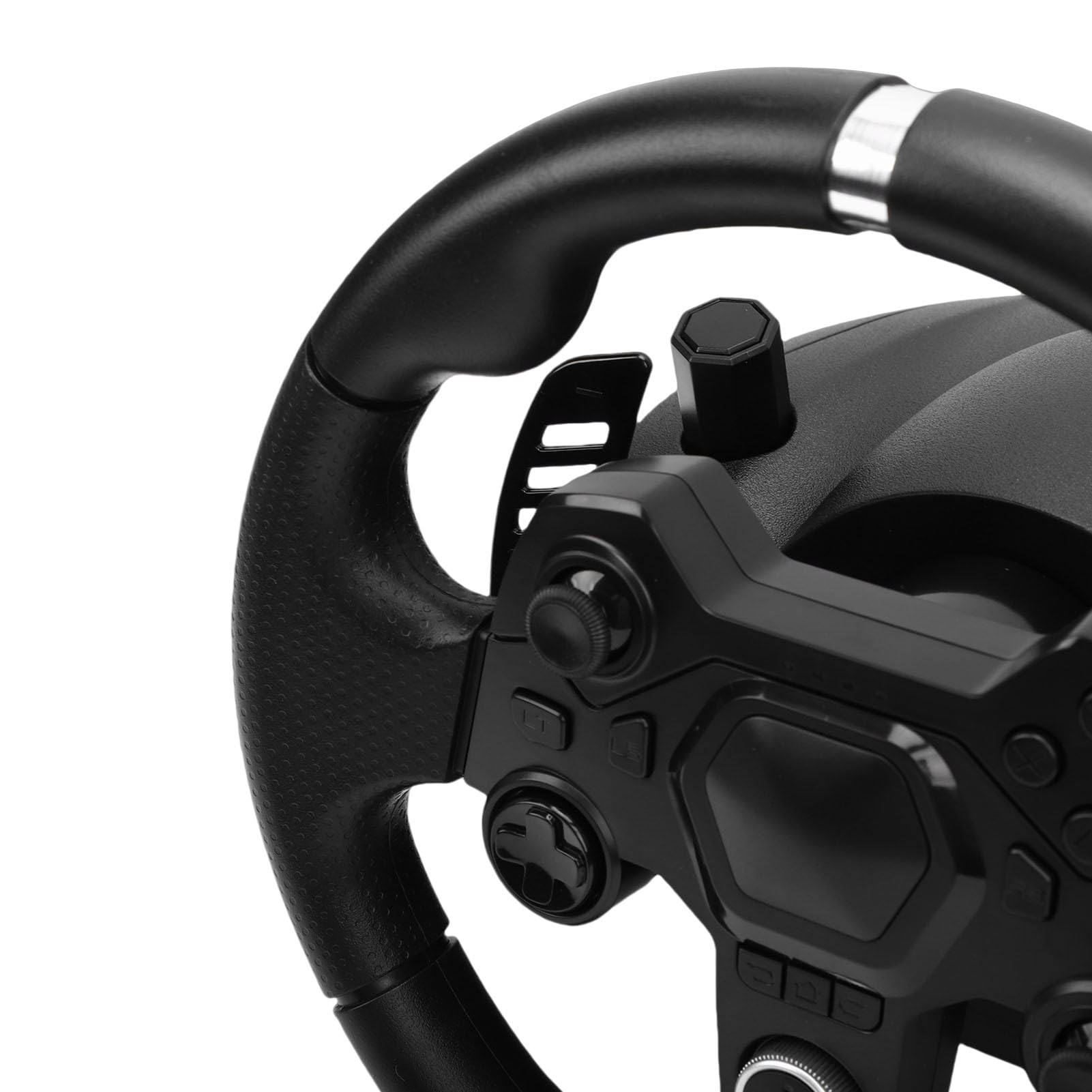 Fabater Driving Force Racing Wheel and Pedal Set, Volante Ajustable de 11 Pulgadas para Consola de Juegos, PC, Accesorio de Escritorio Estable