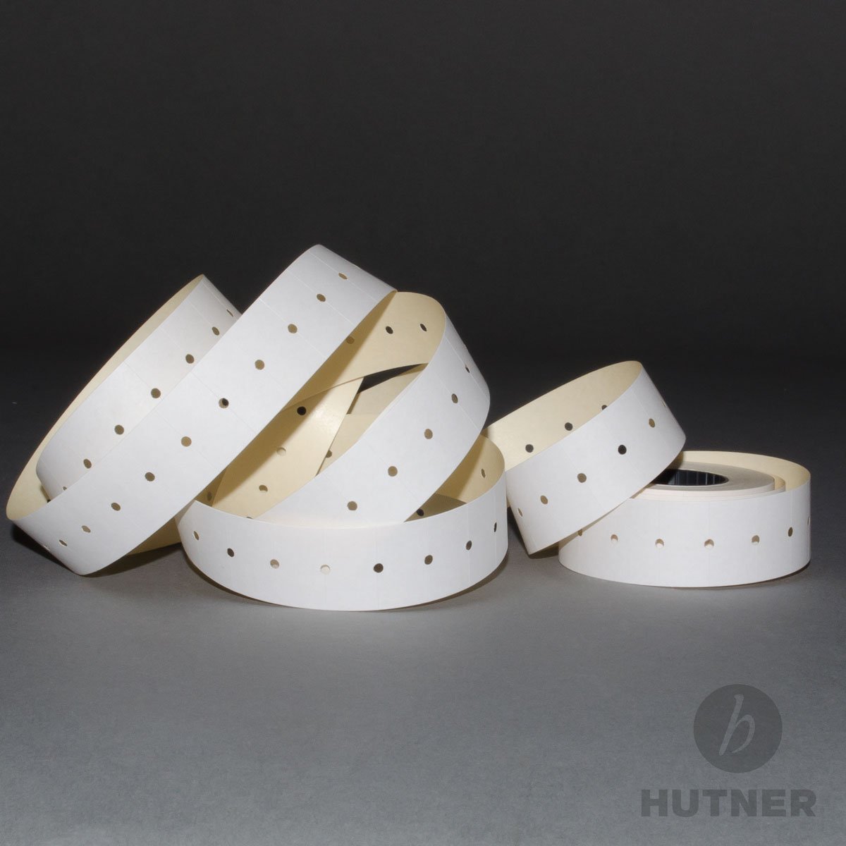 30 Rollen Preisetiketten 21x12RE weiss permanent | 30.000 Etiketten | Preisauszeichner Etiketten | Auszeichner Etiketten | HUTNER