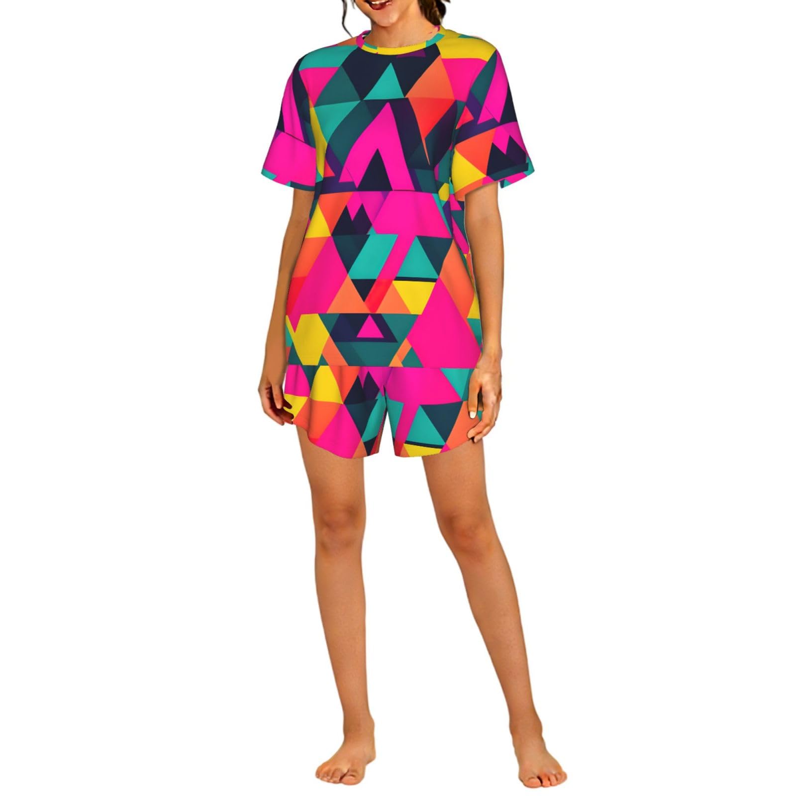 Estampado triangular colorido para renovar tapicería desgastada de forma fácil y moderna 8