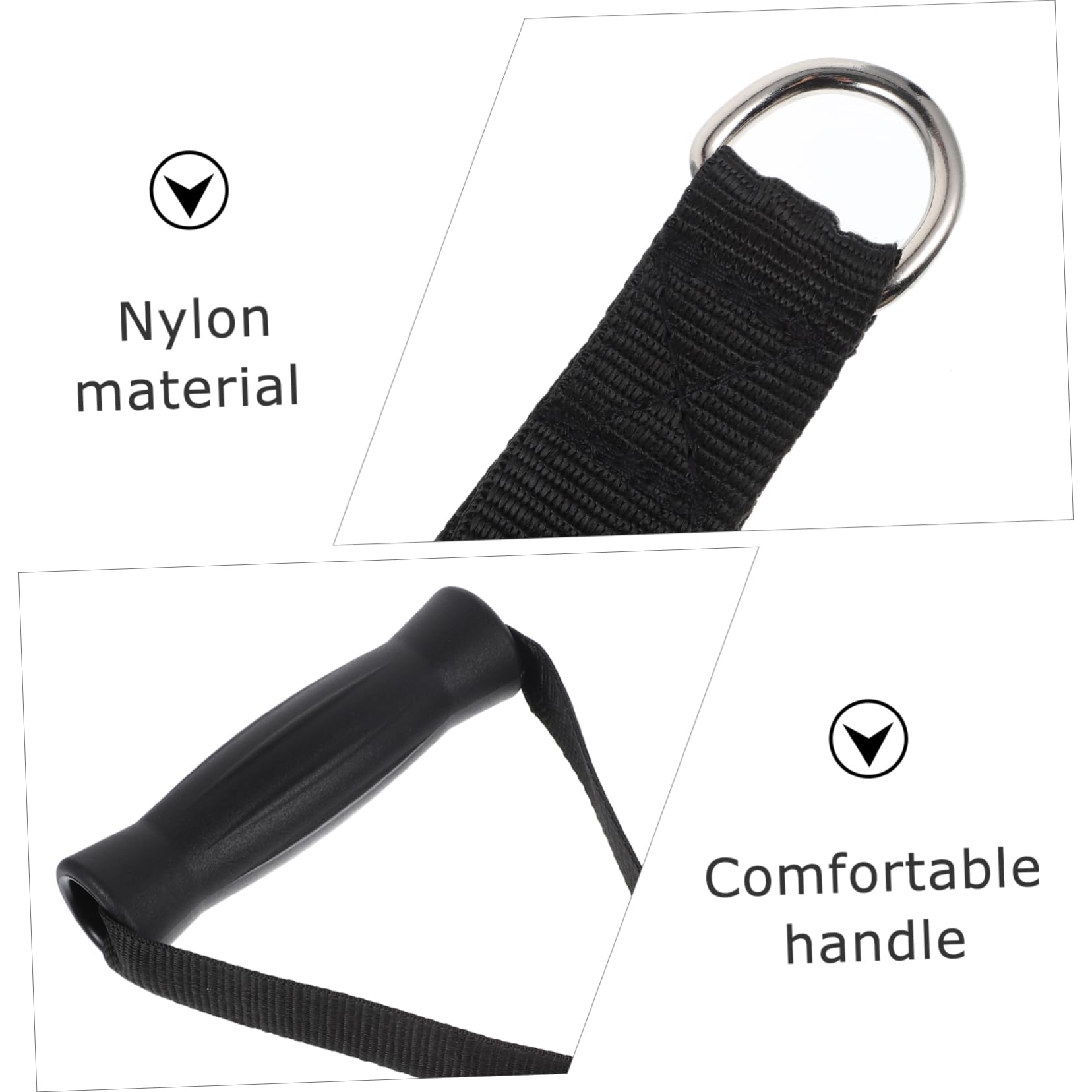 2Stücke Fitness Bizeps Griff Professionelle Zuggriffe für Krafttraining Widerstandsband Handgriffe Trainingszubehör für Fitnessstudio Armtraining und Workout Zubehör