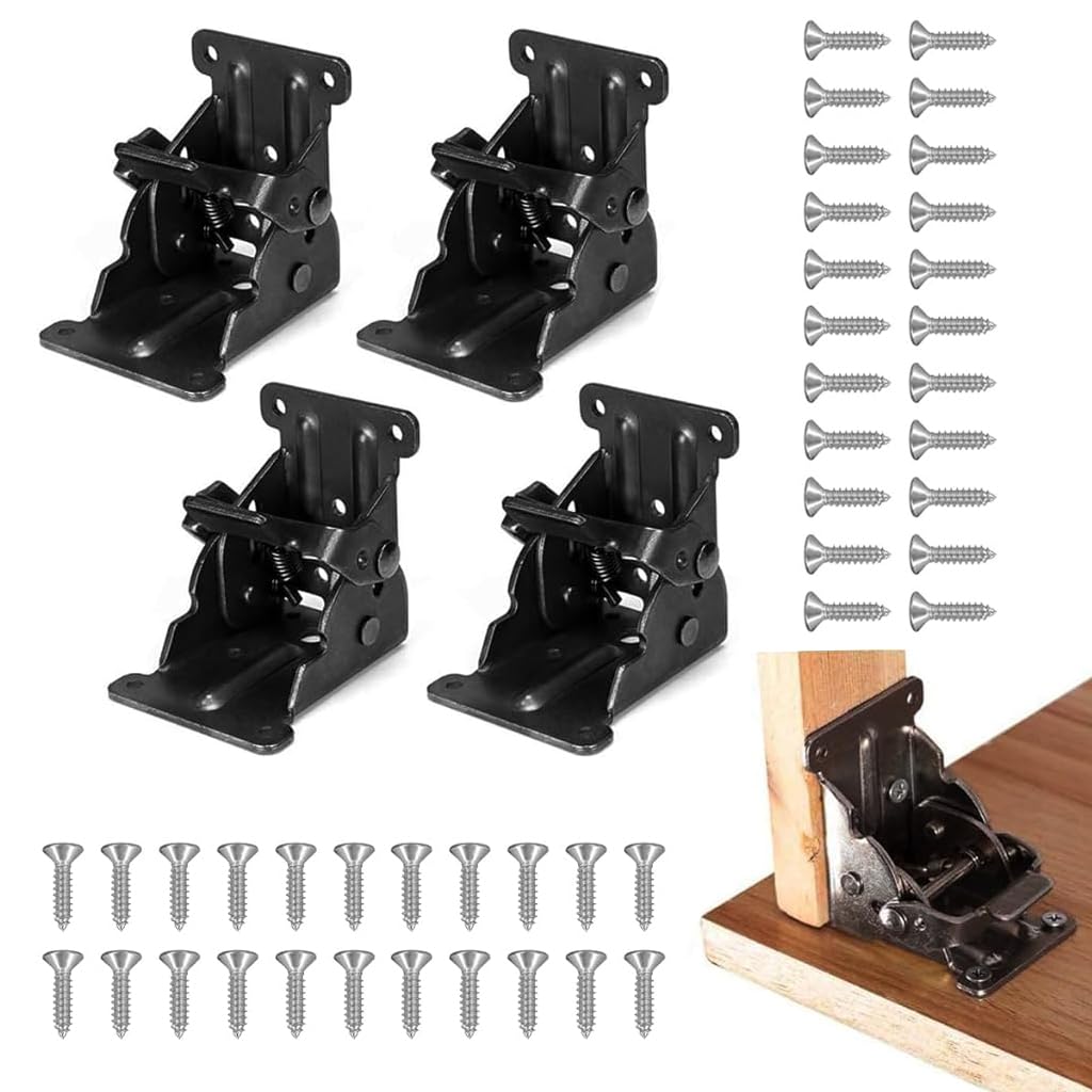 See full amazon price history chart for Serplex® 4 Pack Folding Brackets, Folding Table Legs Brackets Foldable Self Lock Hinges with Screws for Table Bed Leg Feet, Hardware Self Locking Hinge Foldable Legs for Tables, Chair, Furniture Serplex® 4 Pack Folding Brackets, Folding Table Legs Brackets Foldable Self Lock Hinges with Screws for Table Bed Leg Feet, Hardware Self Locking Hinge Foldable Legs for Tables, Chair, Furniture (B0D53FCTX8) Amazon Price History, Amazon Price Tracker