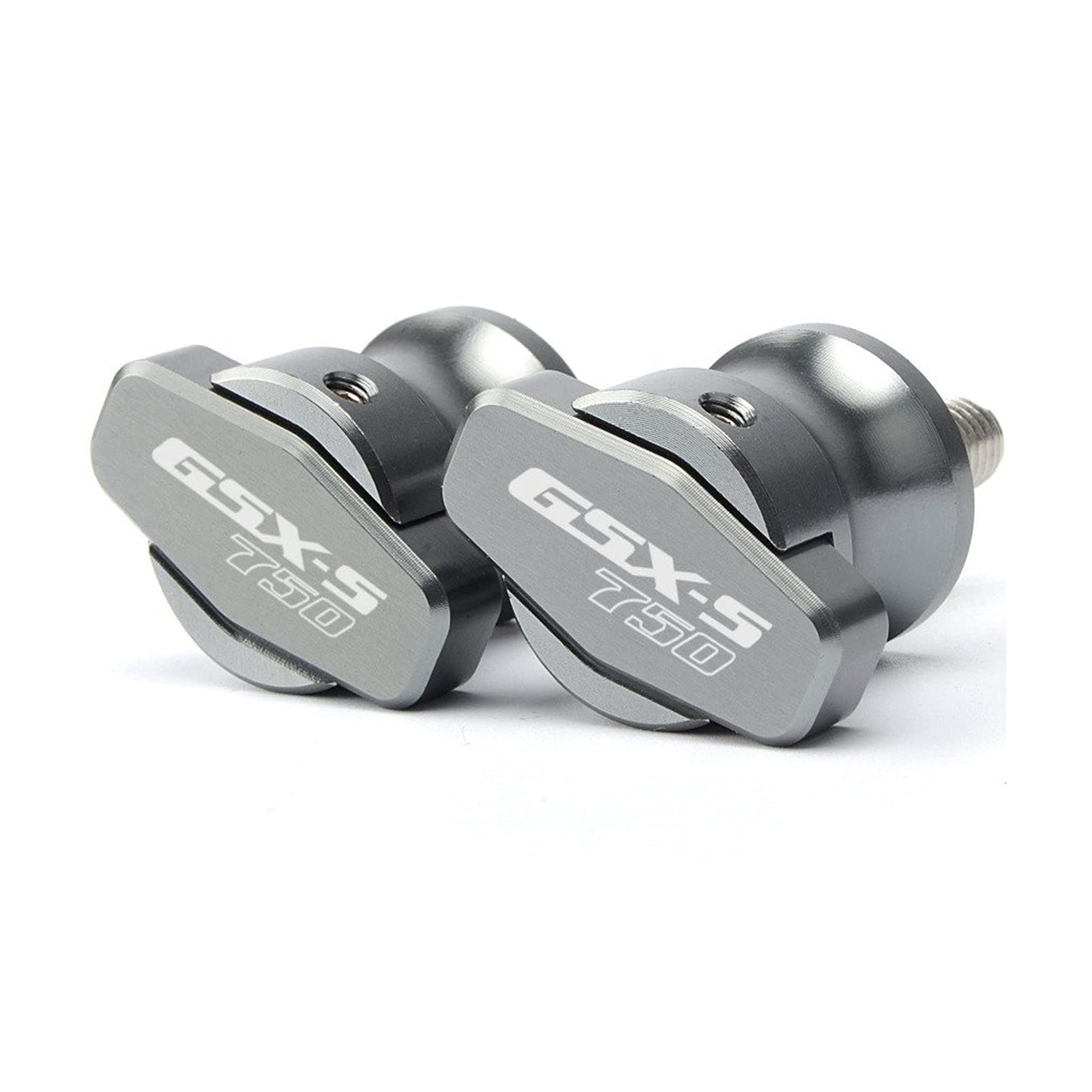 Spools swingarm 8mm Suzuki GSX-S 750 diabolos support béquille atelier