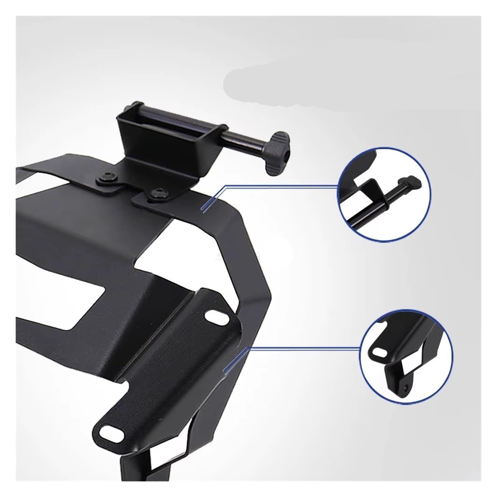 Per BMW R1250R R 1250 2019-2022 Supporto Per Telefono Moto Per Piastra Di Navigazione GPS Staffa In Alluminio CNC staffa gps moto(C)