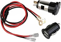 Vista 4 de Enchufe para encendedor de cigarrillos para automóvil, motocicleta, ATV, RV, toma de corriente, toma de corriente, receptáculo de enchufe