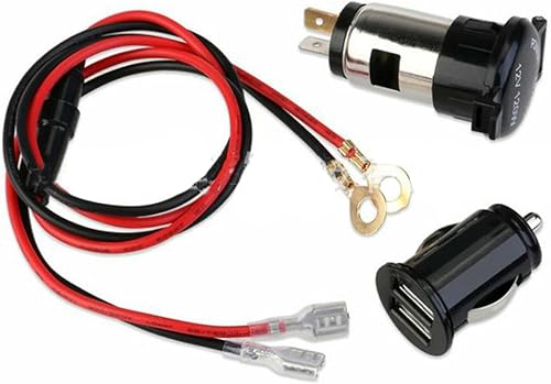 Miniatura 4 de Enchufe para encendedor de cigarrillos para automóvil, motocicleta, ATV, RV, toma de corriente, toma de corriente, receptáculo de enchufe