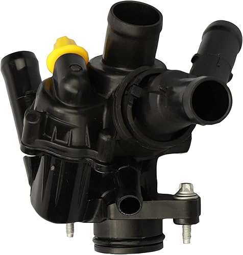 Miniatura 3 de IRONTEK 2702000415 Carcasa del termostato del refrigerante del motor para 2014-2019 para Mercedes-Benz CLA250, 2014-2018 para Mercedes-Benz CLA45