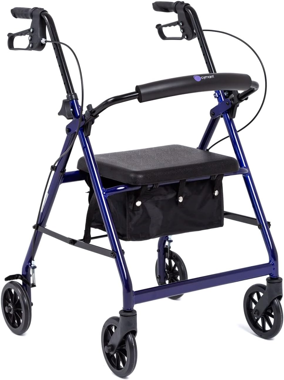 CYMAM Tanes – Walker for Elderly, Blue, 62 x 61 x 79-91 cm