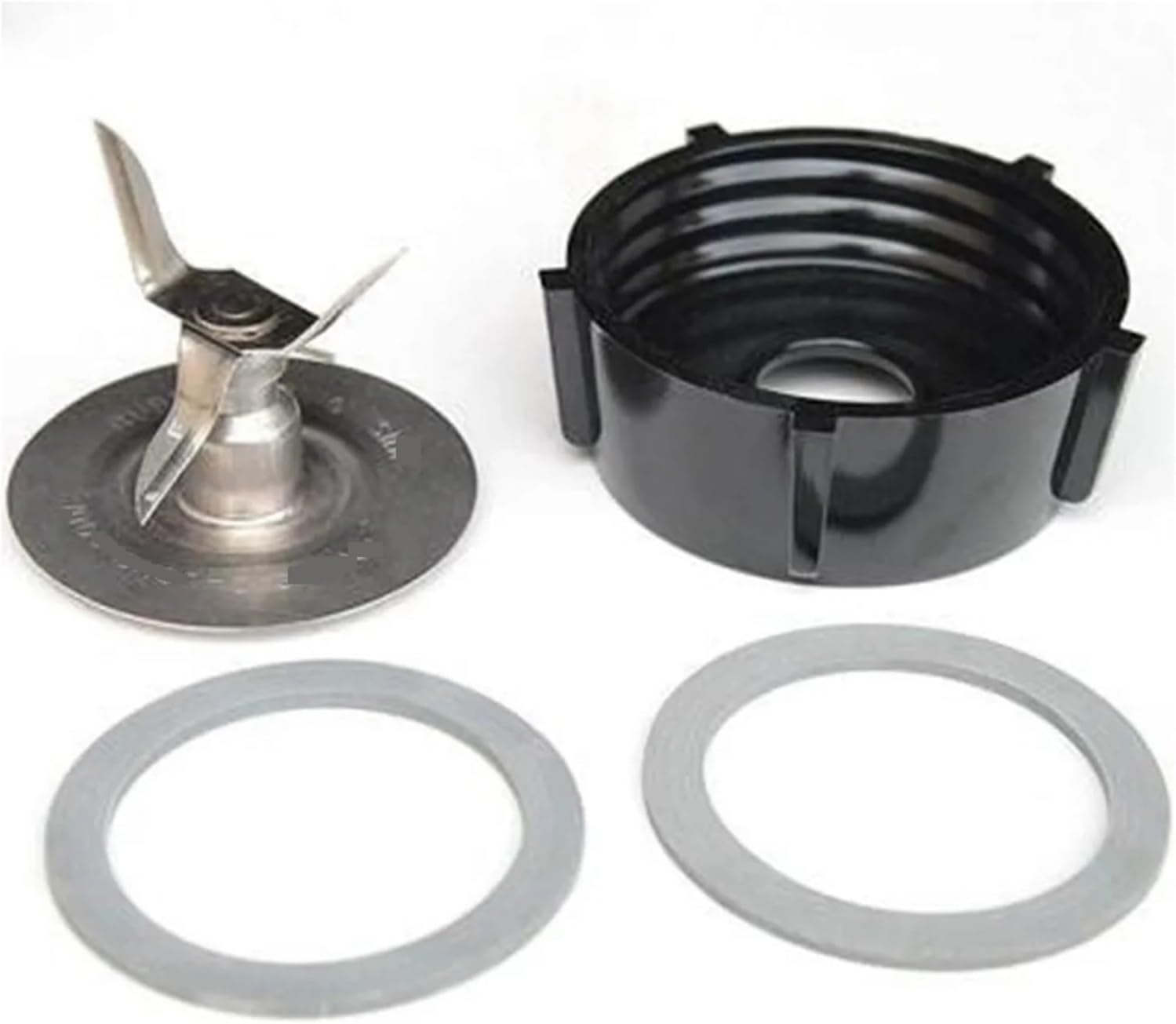 4 Fins Extractor Blades Sealing Rings Blenders Blade Base ，Compatible for Oster Juicer Mixer Spare Parts Accessories
