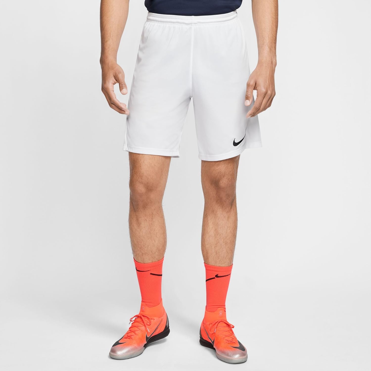 Nike Dry Park III Mens Shorts BV6855 100 White (Large)