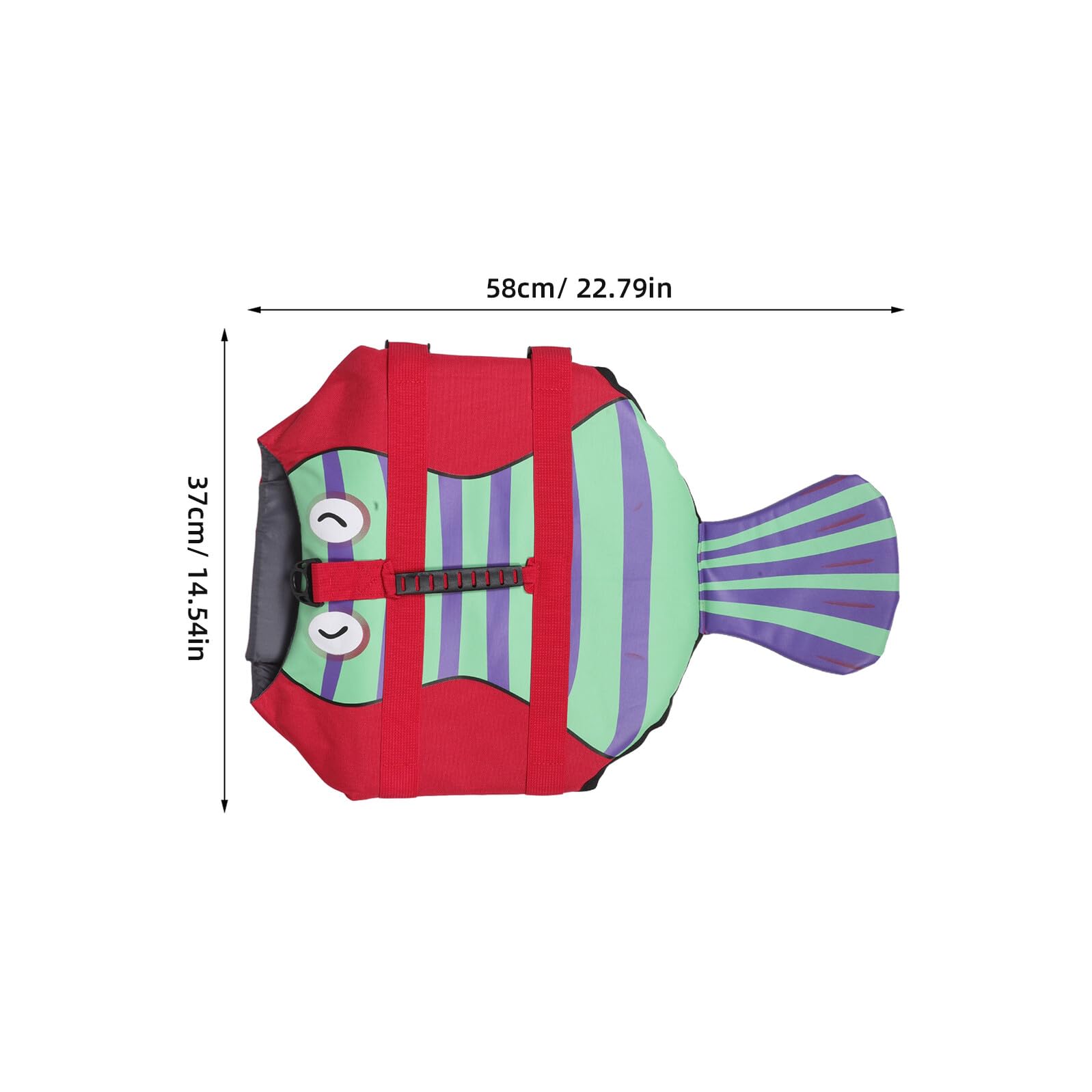 Gadpiparty Giubbotto Gonfiabile per Cani Salvagente Regolabile per Piccole Giubbotto da Nuoto per Piscina e Spiaggia Maniglia di Salvataggio e Design Visibile