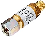 Enders® SCHLAUCHBRUCHSICHERUNG 1515, Anschluss G 1/4' LH, Gold L 65mm. Ø20mm