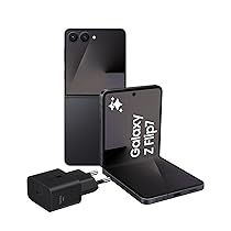 Samsung Galaxy Z Flip7 con caricatore 25W EP-T2510NBEGEU, Smartphone AI con 3 anni di Garanzia del produttore, RAM 12GB, 256GB, Jetblack