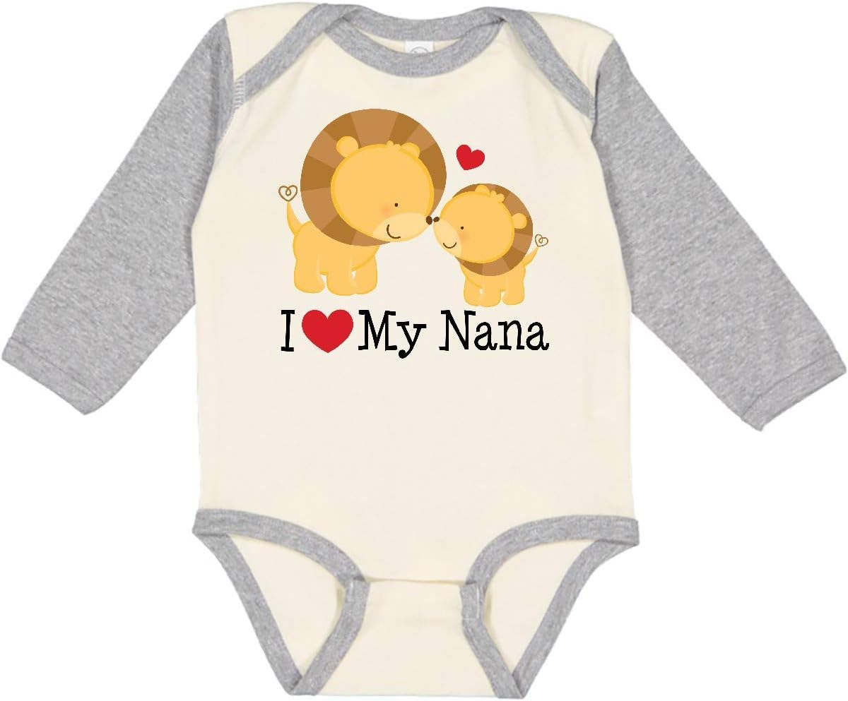 inktastic I Love My Nana Long Sleeve Creeper