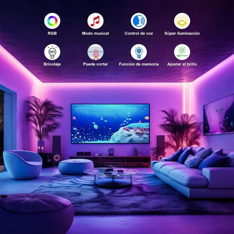 Tiras LED de colores 11 Imagen adicional