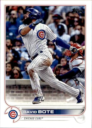 2022 Topps #627 David Bote Chicago Cubs Series 2 MLB Baseball Trading Card