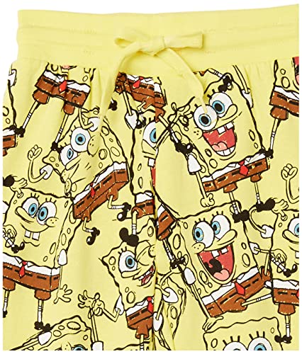 Image of Nickelodeon Girls' Spongebob Squarepants Jogger All Over Print Sweatpants - Girls 4-16