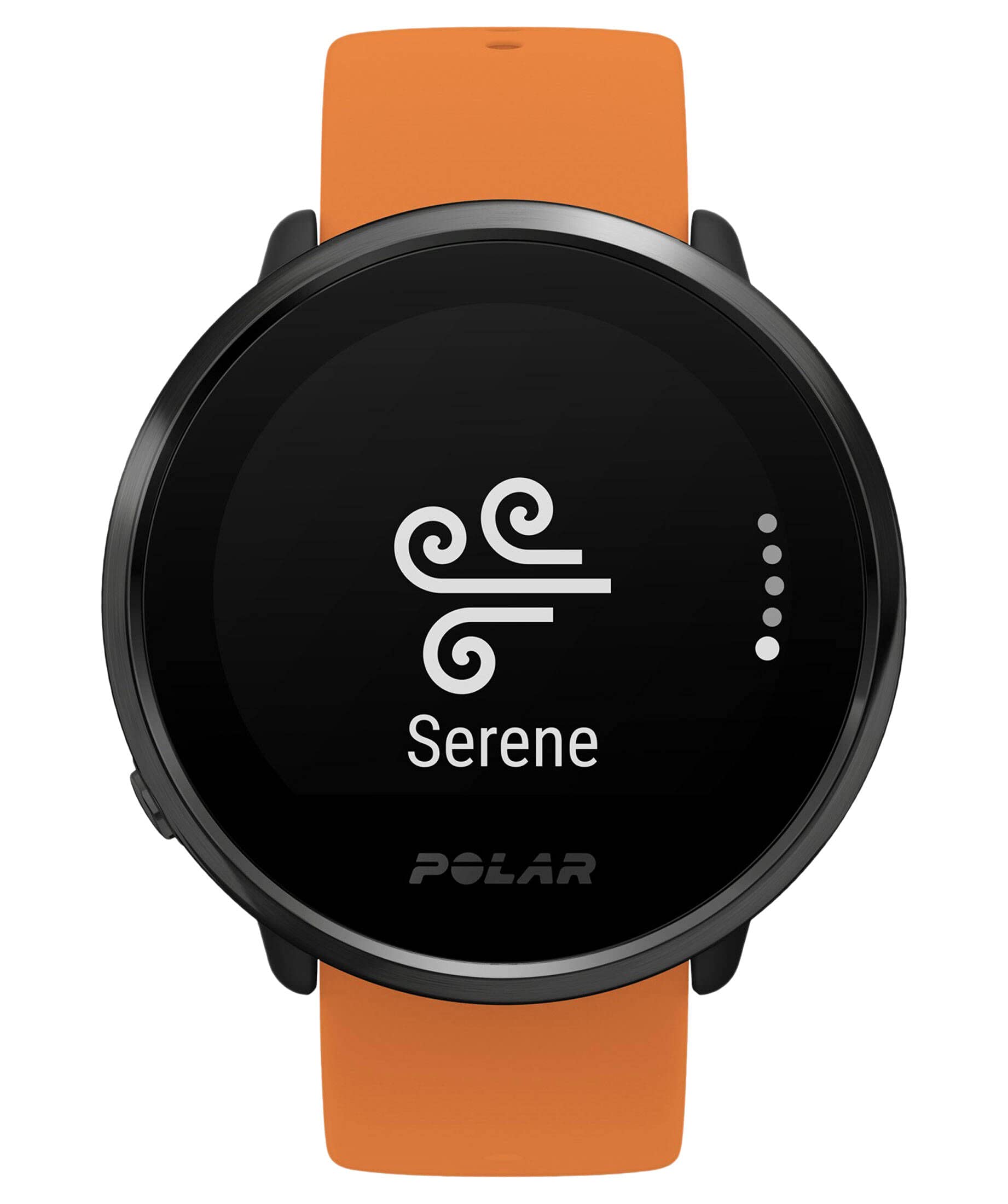Digital Modelo Polar Ignite Black/Black M/L Incl. Orange Wristband. Marca Polar