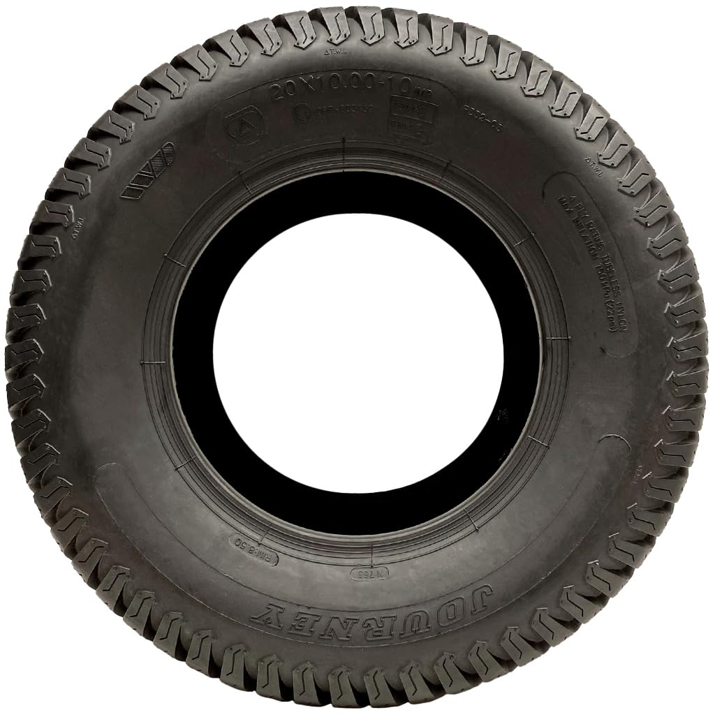 Parnells 20x10.00-10 Rasenmäher Reifen Vierlagig Rasen Gras - Rasenmäher Reifen Wanda P332 2er Set