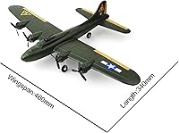 Vista 5 de RC Plane Remote Control Airplane RTF 2.4GHz Radio Control B17 Lighting Aircraft for Beginner