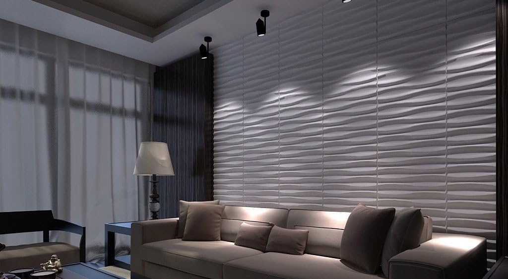 Crеаtіvе Prоduсt Art3d Paintable 3D Texture Wall Panels, Pack of 12 Tiles 32 Sq Ft (Plant Fiber) Hоttеѕt Sаlеѕ Art3d Paintable 3D Texture Wall Panels, Pack of 12 Tiles 32 Sq Ft (Plant Fiber)