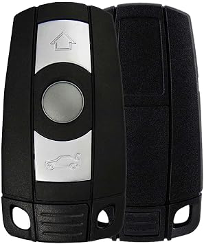 Replacement for BMW 2006-2010 Smart System CAS3+ Comfort Access Key 3 Buttons Key Fob that Uses FCC KR55WK49147 Chip ID PCF7945A 46 CHIP - 315 MHz Compatible with E90 - E93 Series 3 5 1