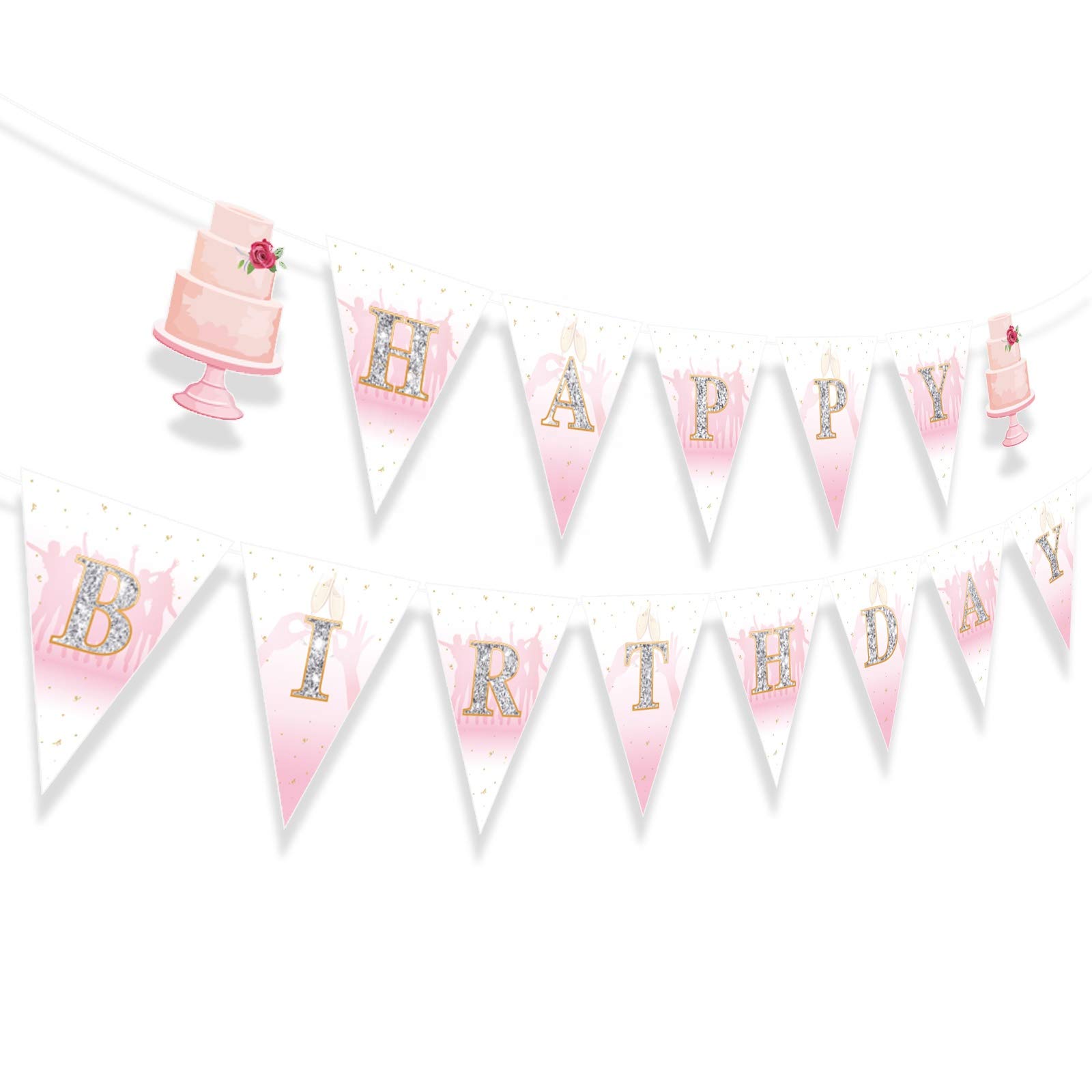 Kristin Paradise Women Happy Birthday Banner