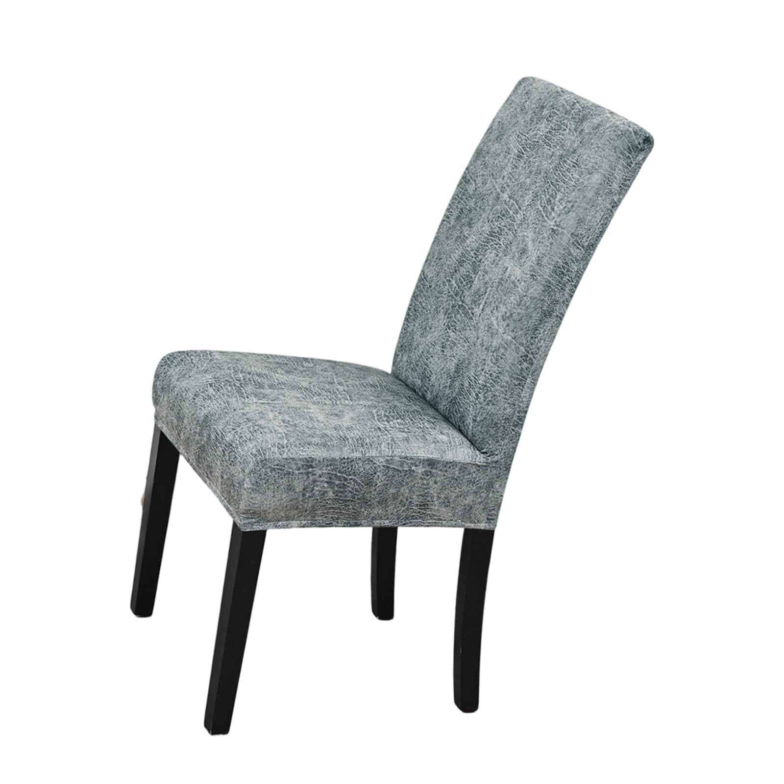 Xjdzineq Resistant Elastic Chair Cover Waterproof Faux PU Machine Washable High Backrest Slipcover Home Commercial Use Stretchable Slipcover