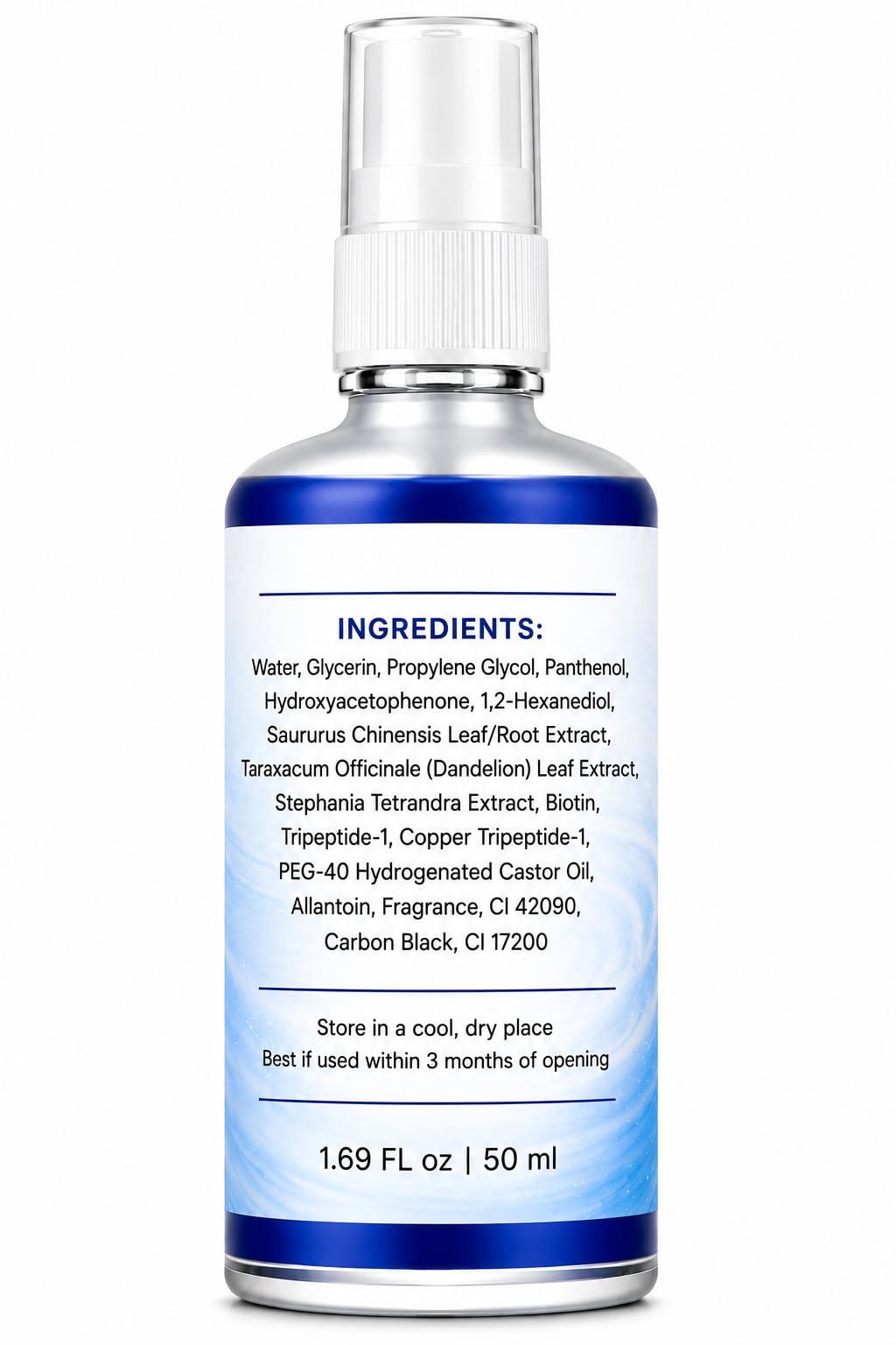 Copper Peptide Scalp Spray with GHK-Cu, Biotin & Panthenol