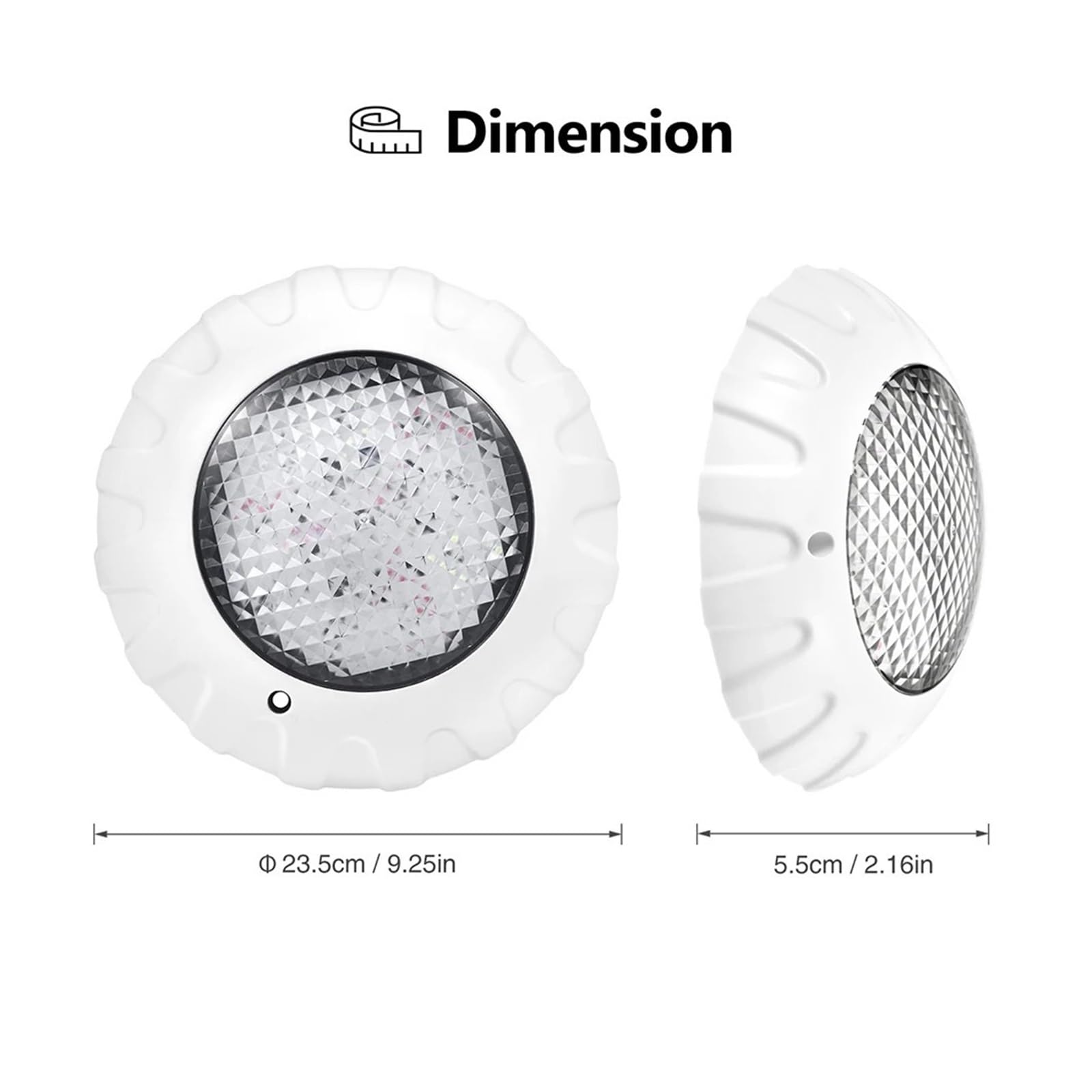 12V LED Zatapialna Lampa Basenowa RGB Pilot Ścienny Podwodna Lampka Nocna Wodoodporny Reflektor Fontannowy Do Wystroju Tworzenie Atmosfery