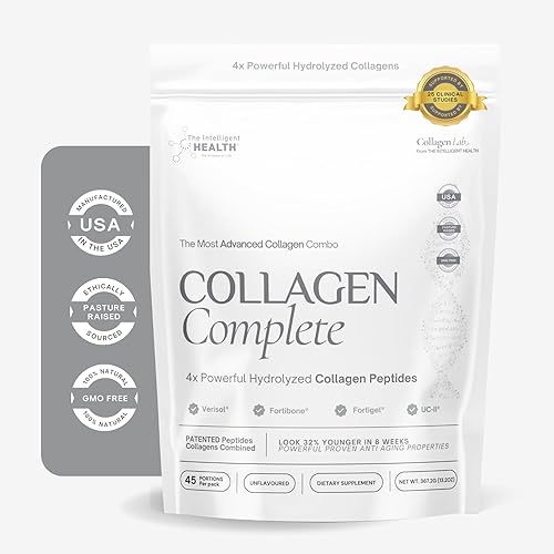 Miniatura 7 de Colágeno hidrolizado en polvo (bovino)  Péptidos sin sabor alimentados con pasto de alto contenido proteico  Suplementos de colágeno para mujeres