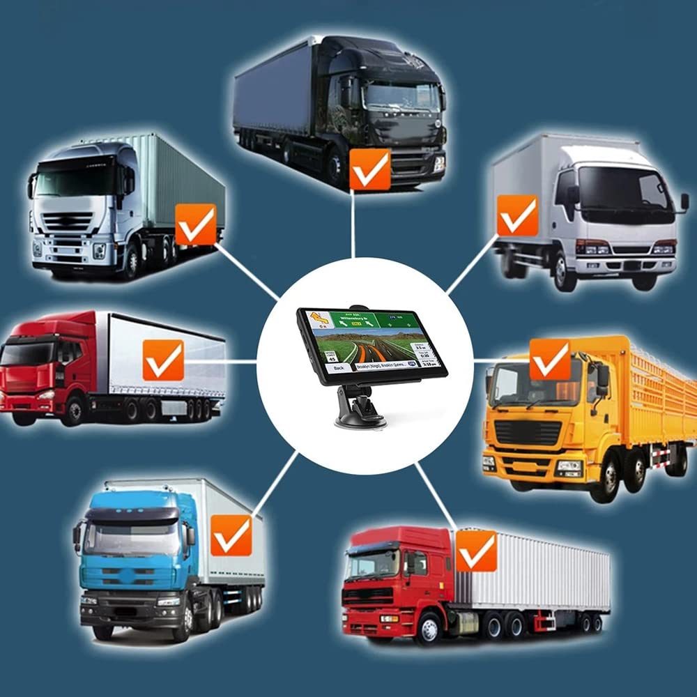 NEWFUN 7 Zoll GPS Navigationsgerät - 2025 Europa Karten Kostenlos Update