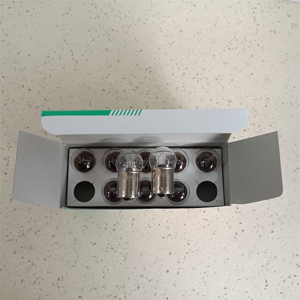 Nichiyu TCM - Lampadina di retromarcia per carrello elevatore elettrico giapponese MH 5268A 5768A 1156 BA15S 48V 60V 10W Nichiyu TCM lampada di retromarcia Komatsu 48 60 Volt (BA15S 60V 10W, 10
