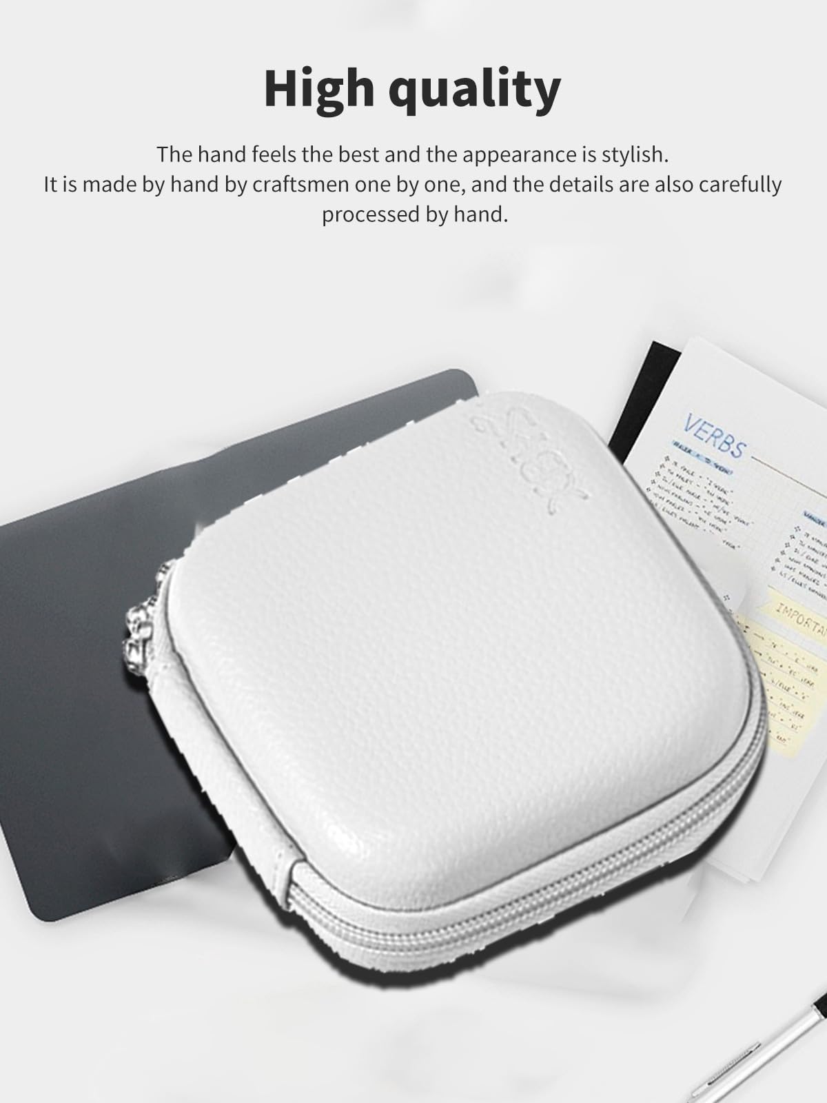 Funda para proyector Aurzen Zip, caja de almacenamiento para proyector Aurzen, funda protectora portátil de transporte de viaje, funda protectora para proyector NOUKAJU Zip, triple plegable,