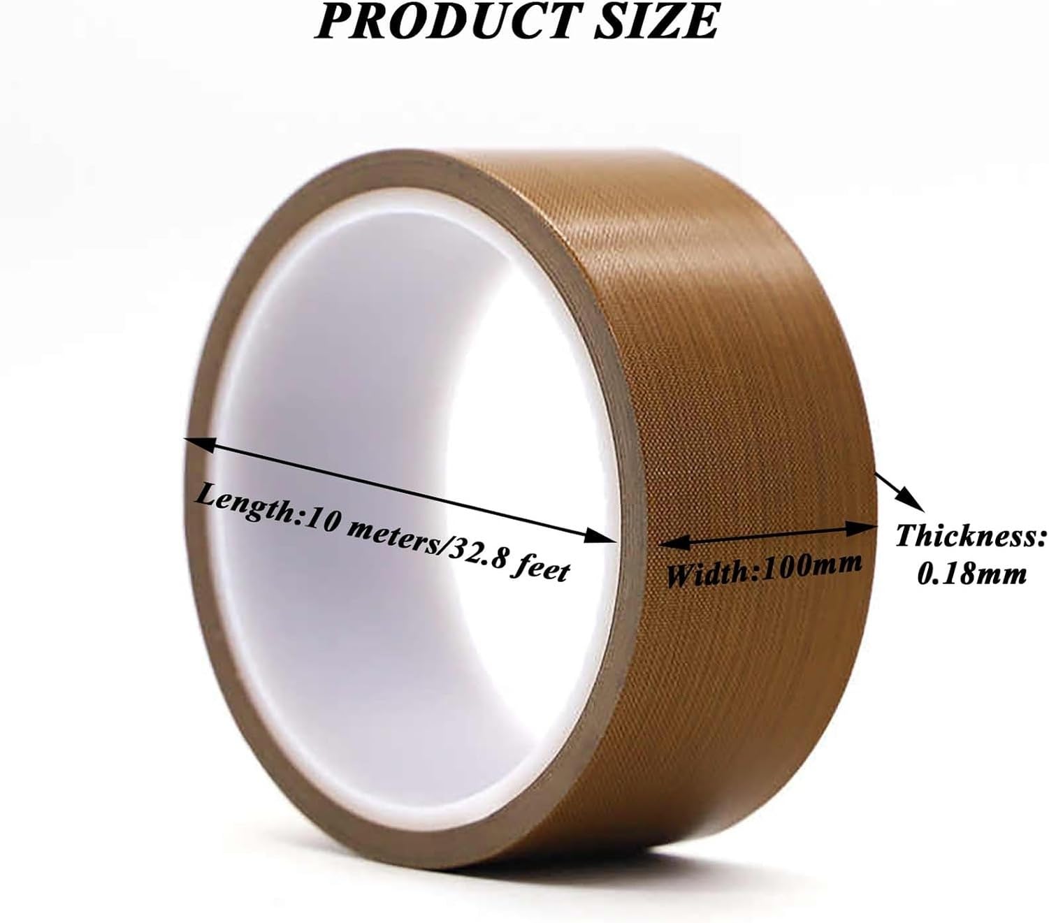 Cinta de PTFE para Aislamiento Eléctrico Industrial y DIY,, 200mm, 200mm