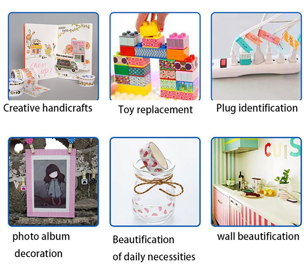 Briartw Nastro adesivo a pois riposizionabile per scrapbooking