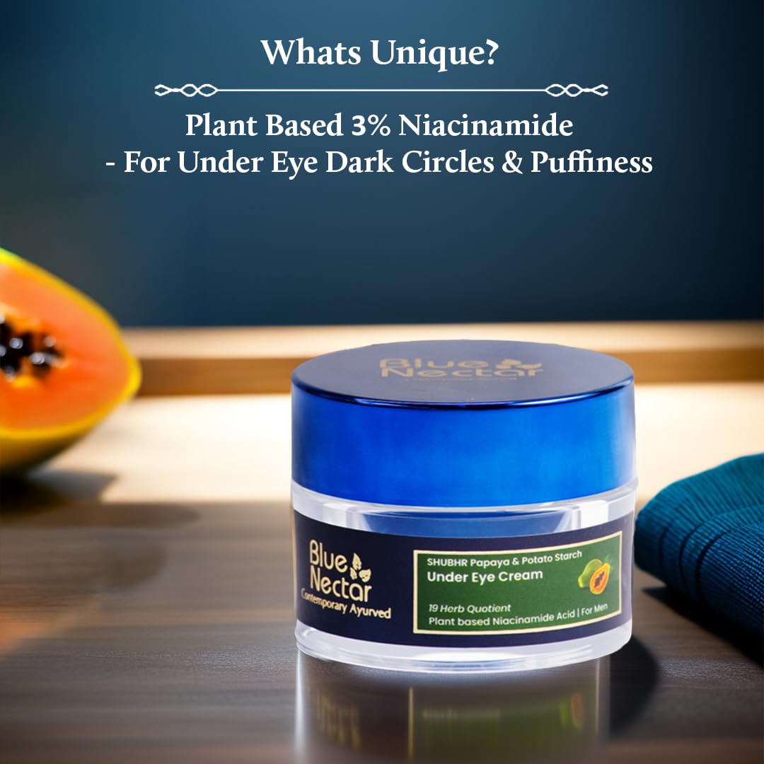 Blue Nectar Under Eye Cream for Dark Circles for Men, 15 g (Pack of 1) - Image 2