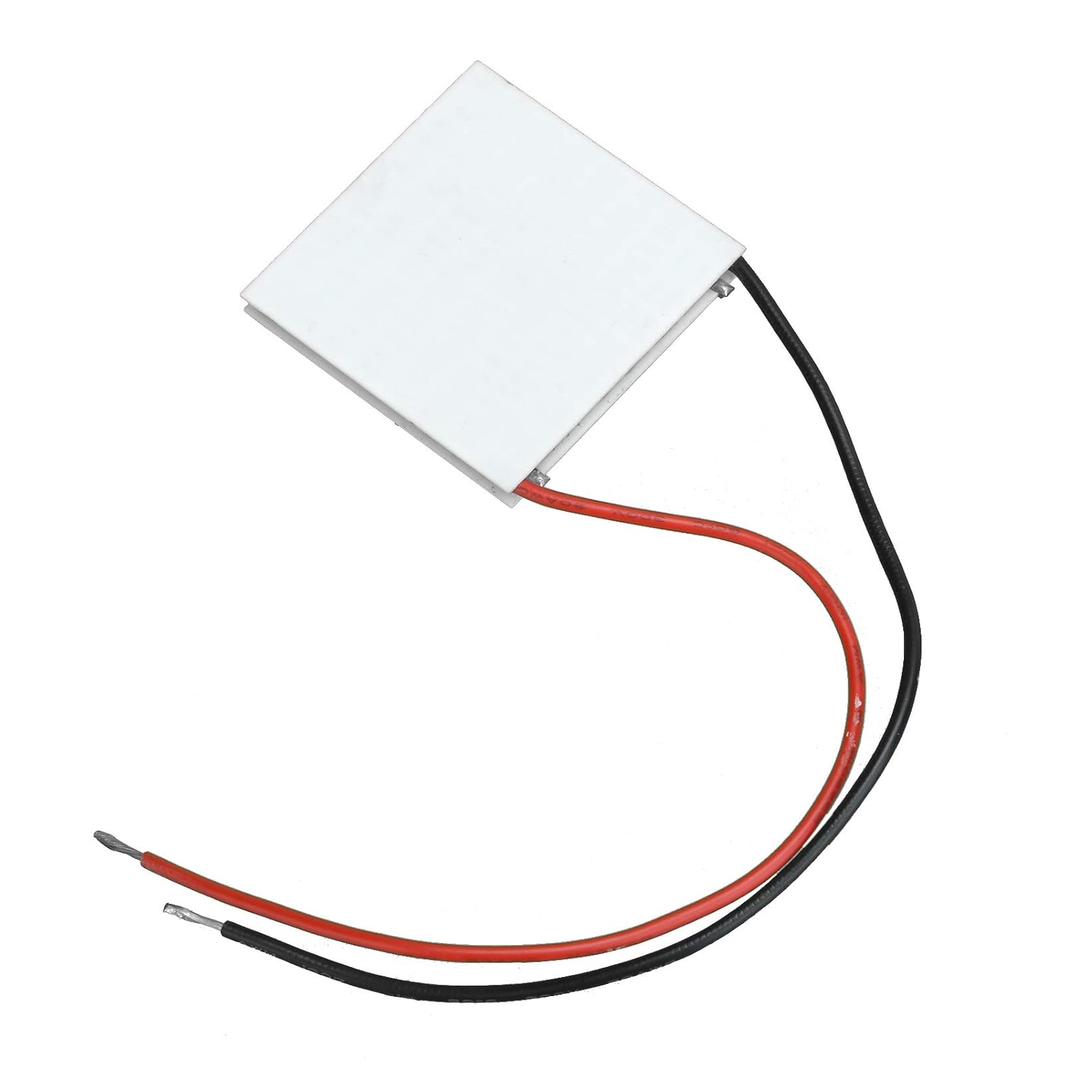 Thermoelectric cooler with exposed wire ends