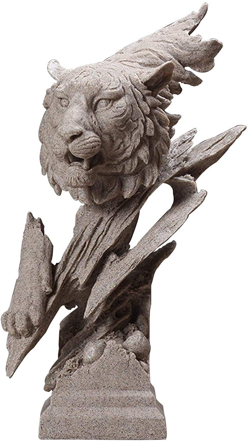 Estatua de Jardin Estatua Jardín Granja Estatuilla Hogar Oficina Escritorio Decoración Animal Estatua Elefante Adorno Suerte Riqueza Decoración Cumpleaños Navidad Felicitaciones Regalo