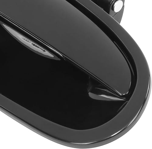 Miniatura 3 de DNA MOTORING Manija de puerta exterior trasera derecha compatible con Honda Civic Sedan 96-00, negro, OEM-DHO-01076