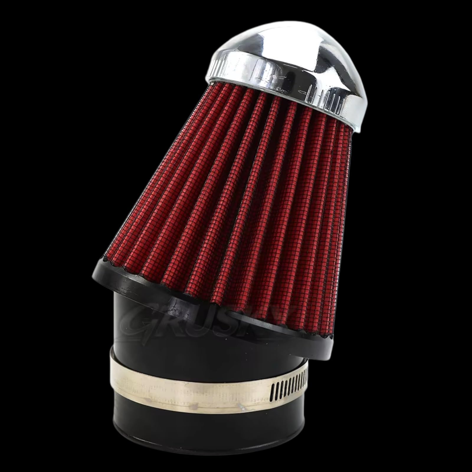 63 Mm 2,5 Pulgadas Universal Filtro Aire Frío Alto Flujo Coche filtro de aire motor