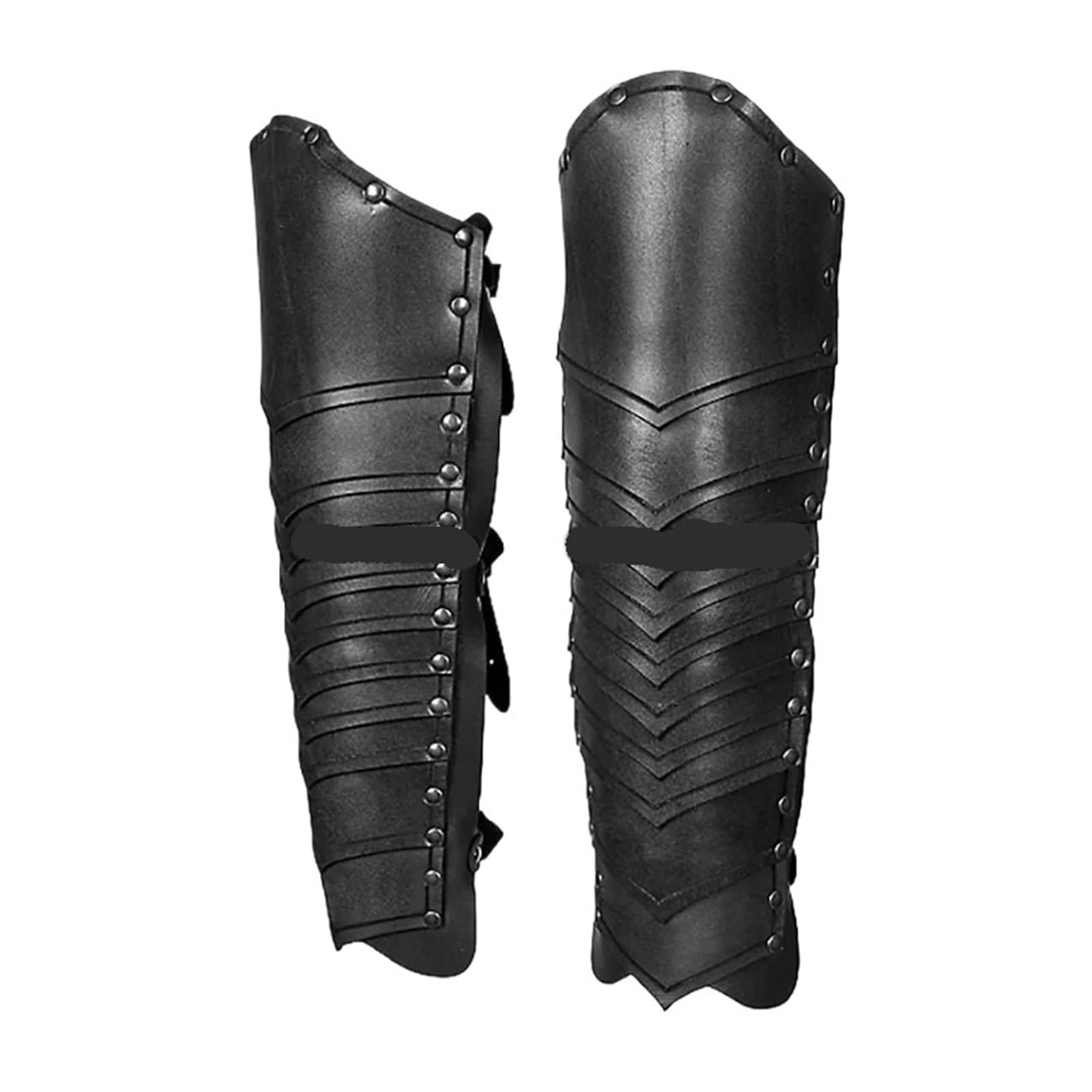 Reitgamaschen LARP Leder Bein Rüstung Greaves Half Chaps Gamasche Ritter Kostüm Kit Cosplay Reiter Schuh Boot Cover for Männer