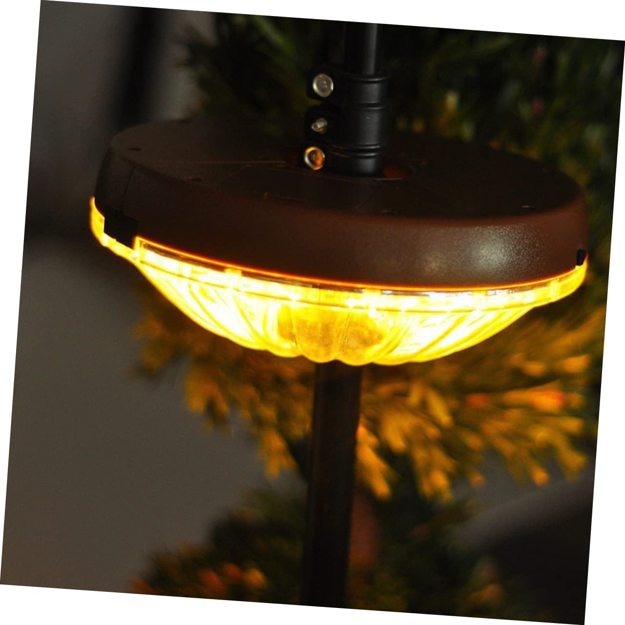 OSALADI Detachable 20 Led Umbrella Light Camping Emergency Tent No Battery Needed for Bbq Garden Outdoor Events