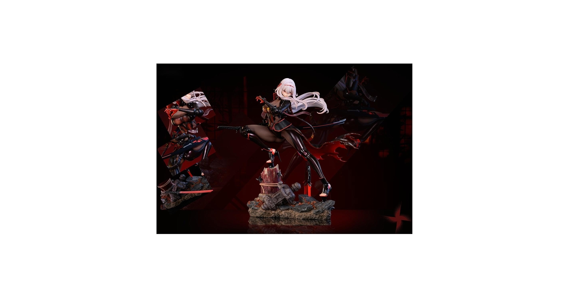 Amazon.co.jp: 勝利の女神:NIKKE 紅蓮暗影黑蓮 フィギュア