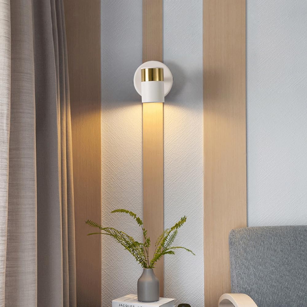 2 Pack Multipurpose Spotlight Accent Lamp, Picture Lights, Headboard Reading Lamp, Desk or Wall Mount Lamp for Office, Hotel, Living Room, Dorm or Bedroom, GU10 Bulb Not Included