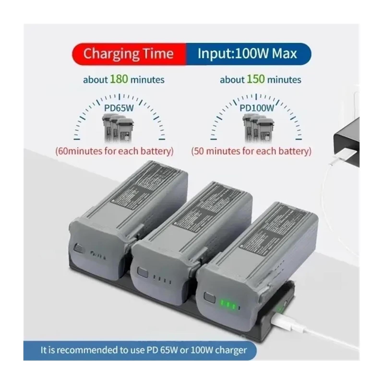 Batteria, compatibile con il drone DJI Air 3 Air 3S